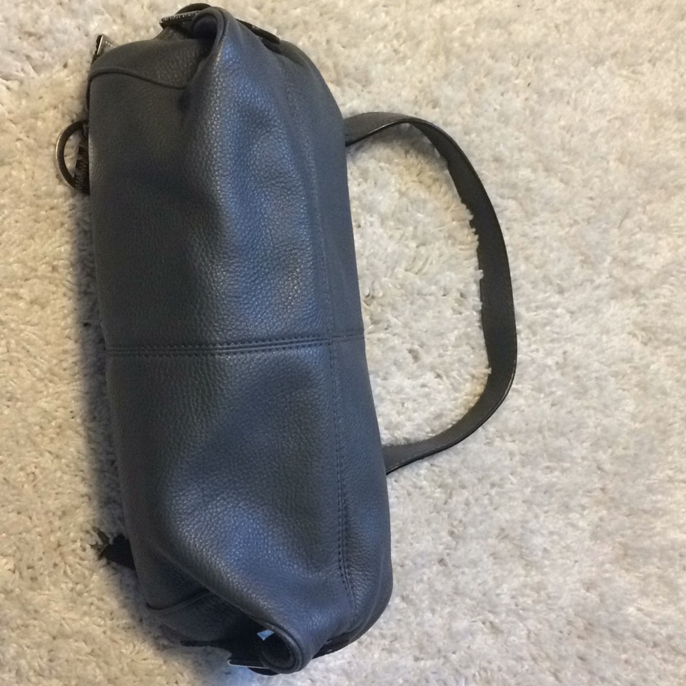 Michael Kors Gray Pebbled Leather Handbag - Picture 5 of 5